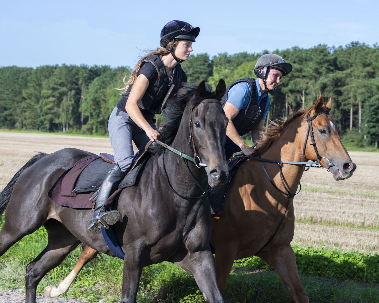 Work Rider Training - 21st August 2023 - Ruth Carr Racing